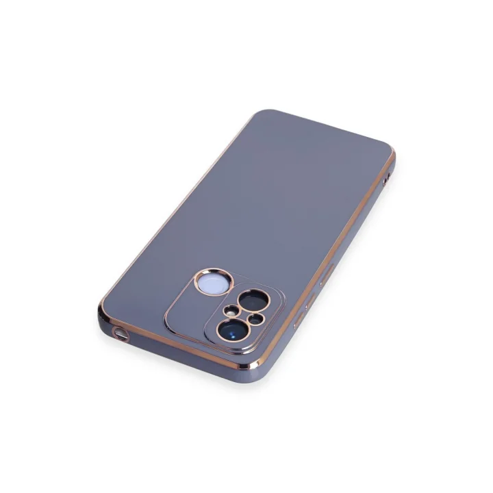 Mey İthalat®  Xiaomi Redmi 12C Kılıf Volet Silikon - Mavi