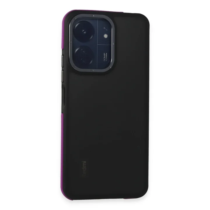 Mey İthalat®   Redmi 13C Harvel Kapak - Derin Mor