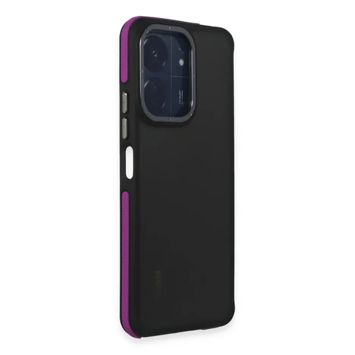 Mey İthalat®   Redmi 13C Harvel Kapak - Derin Mor