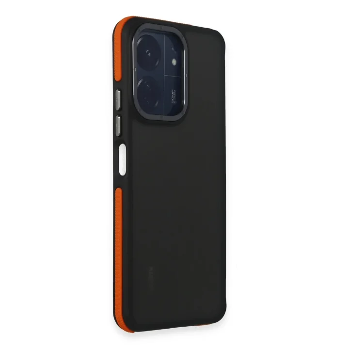 Mey İthalat®   Redmi 13C Harvel Kapak - Turuncu