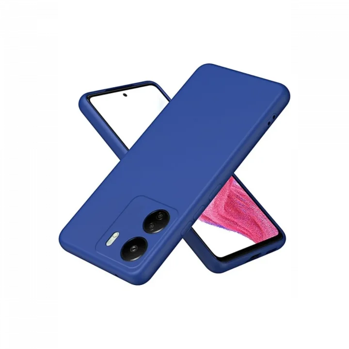 Mey İthalat®  Xiaomi Redmi 13C Kılıf First Silikon - Lacivert