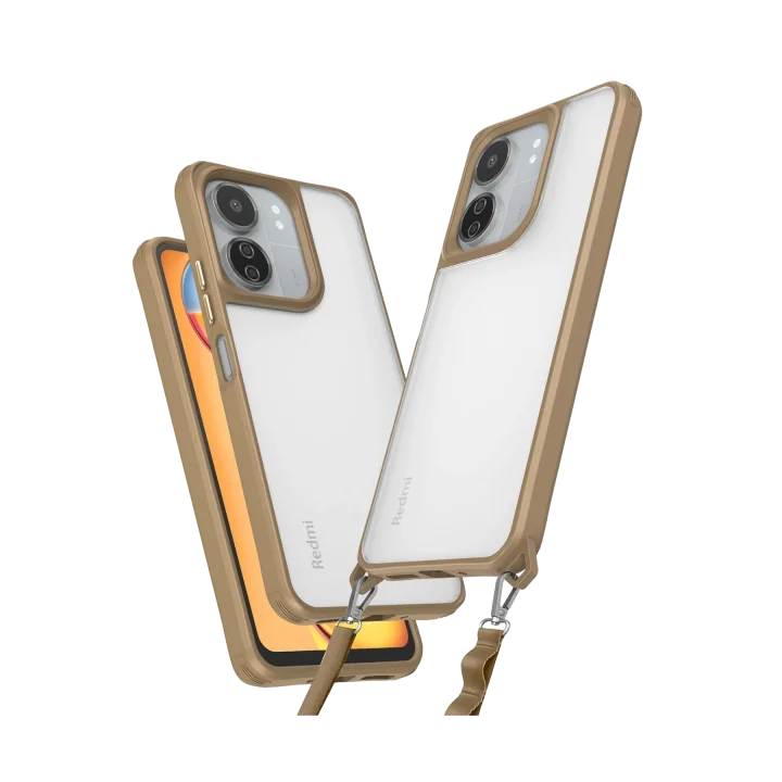Mey İthalat®  Xiaomi Redmi 13C Kılıf Penta Silikon Kılıf - Çöl Titanyum