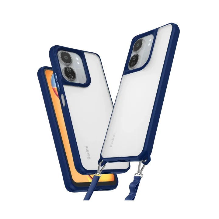 Mey İthalat®  Xiaomi Redmi 13C Kılıf Penta Silikon Kılıf - Lacivert