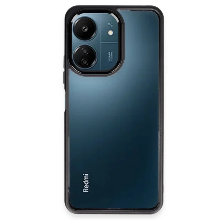 Mey İthalat®   Redmi 13C Kılıf Power Silikon - Siyah
