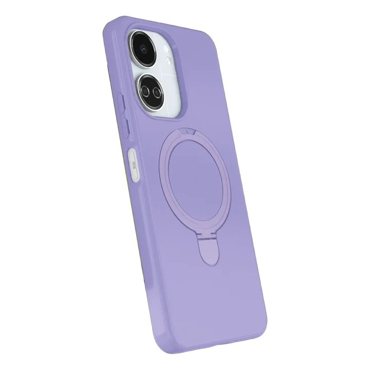 Mey İthalat®  Xiaomi Redmi 13C Regal Magsafe Standlı Kapak - Lila