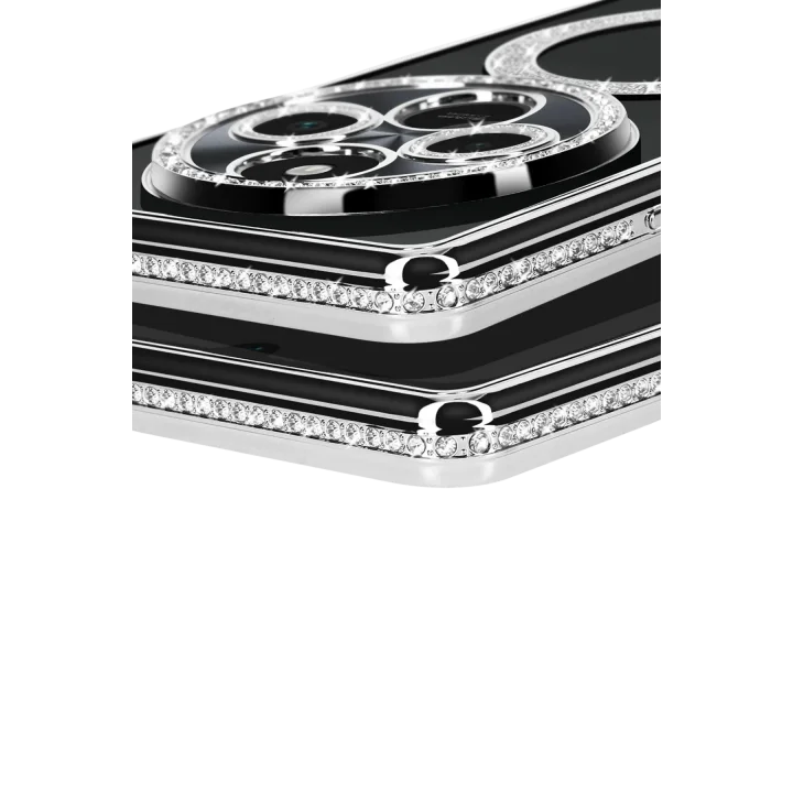 Mey İthalat®  Xiaomi Redmi 14C Joke Simli Magneticsafe Kılıf - Gümüş