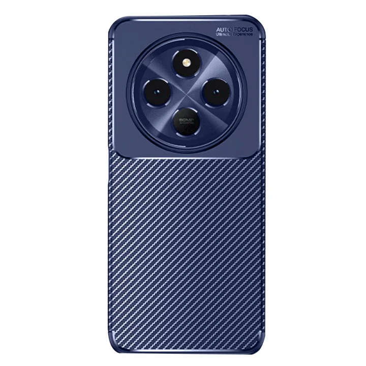 Mey İthalat®   Redmi 14C Kılıf Auto Focus Karbon Kapak - Lacivert