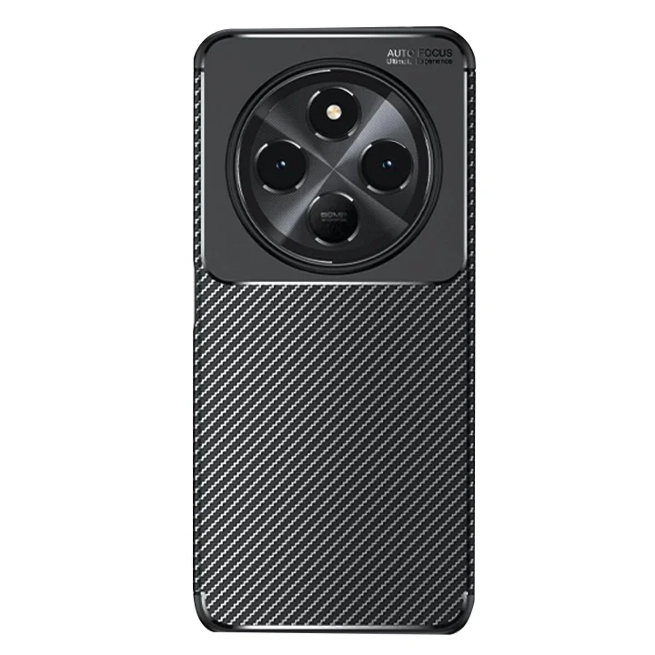 Mey İthalat®   Redmi 14C Kılıf Auto Focus Karbon Kapak - Siyah