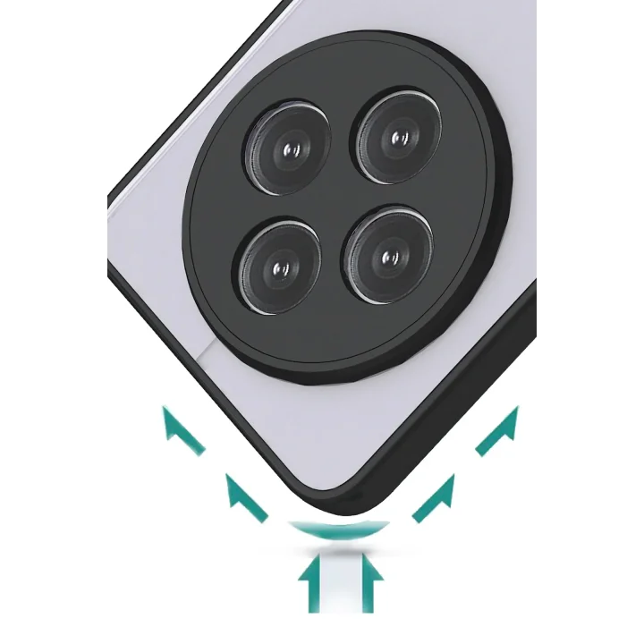 Mey İthalat®  Xiaomi Redmi 14C Kılıf Montreal Silikon Kapak - Siyah