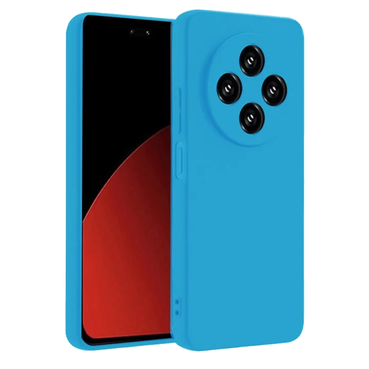 Mey İthalat®   Redmi 14C Kılıf Nano içi Kadife Silikon - Mavi