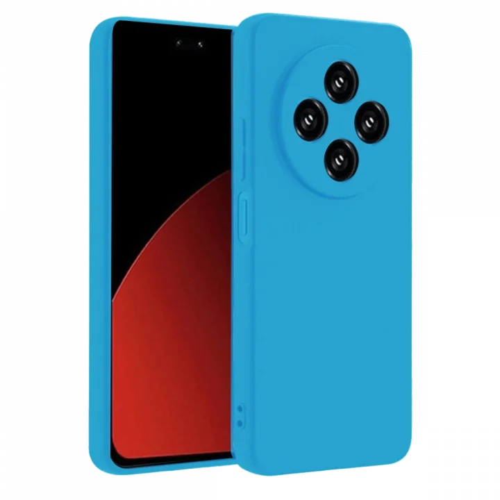 Mey İthalat®   Redmi 14C Kılıf Nano içi Kadife Silikon - Mavi