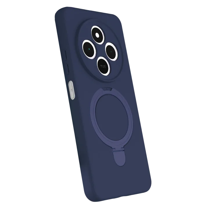 Mey İthalat®  Xiaomi Redmi 14C Regal Magsafe Standlı Kapak - Lacivert
