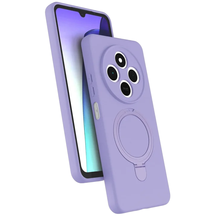 Mey İthalat®  Xiaomi Redmi 14C Regal Magsafe Standlı Kapak - Lila