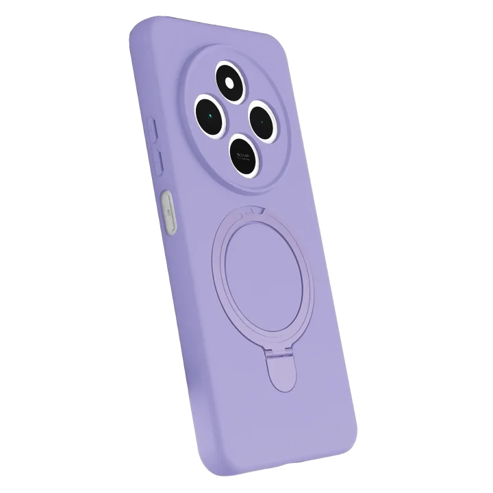 Mey İthalat®  Xiaomi Redmi 14C Regal Magsafe Standlı Kapak - Lila