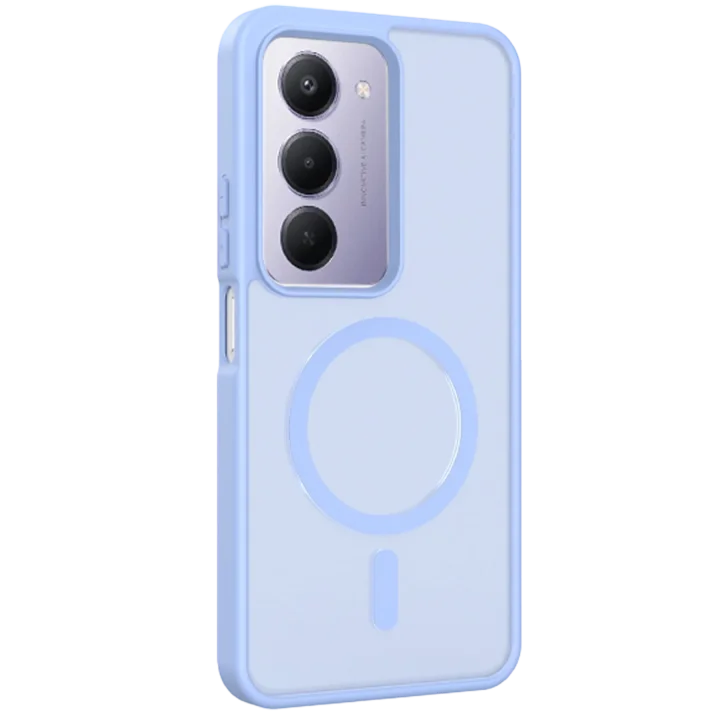 Mey İthalat®   Redmi 15 4G Jota Magsafe Kapak - Açık Mavi