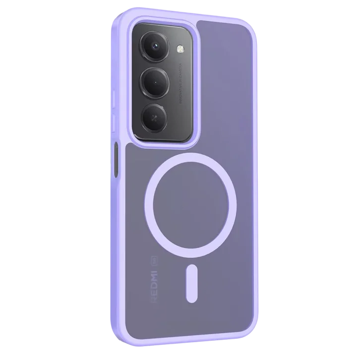 Mey İthalat®   Redmi 15 4G Jota Magsafe Kapak - Lila