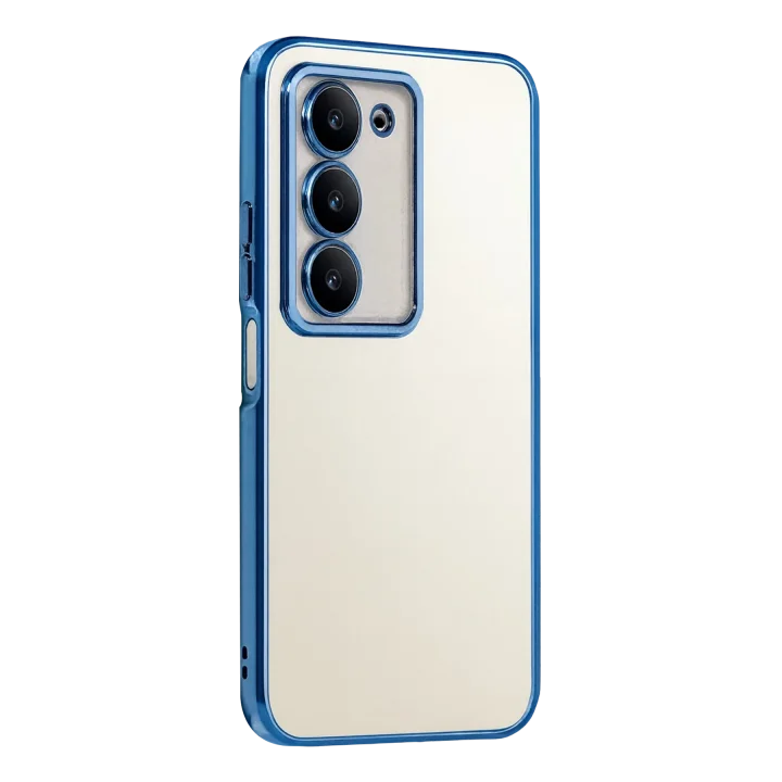 Mey İthalat®  Xiaomi Redmi 15 4G  Lensli Silikon - Açık Mavi