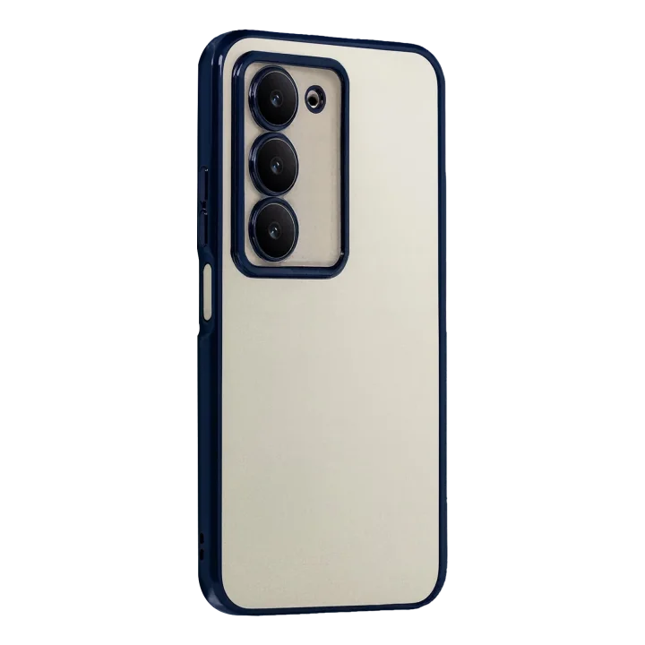 Mey İthalat®  Xiaomi Redmi 15 4G  Lensli Silikon - Lacivert