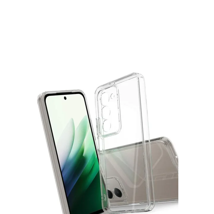 Mey İthalat®  Xiaomi Redmi 15 4G Lüx Şeffaf Silikon - Şeffaf