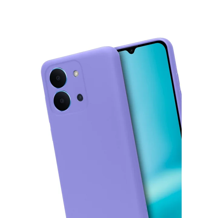 Mey İthalat®  Xiaomi Redmi 15C 4G First Silikon - Lila