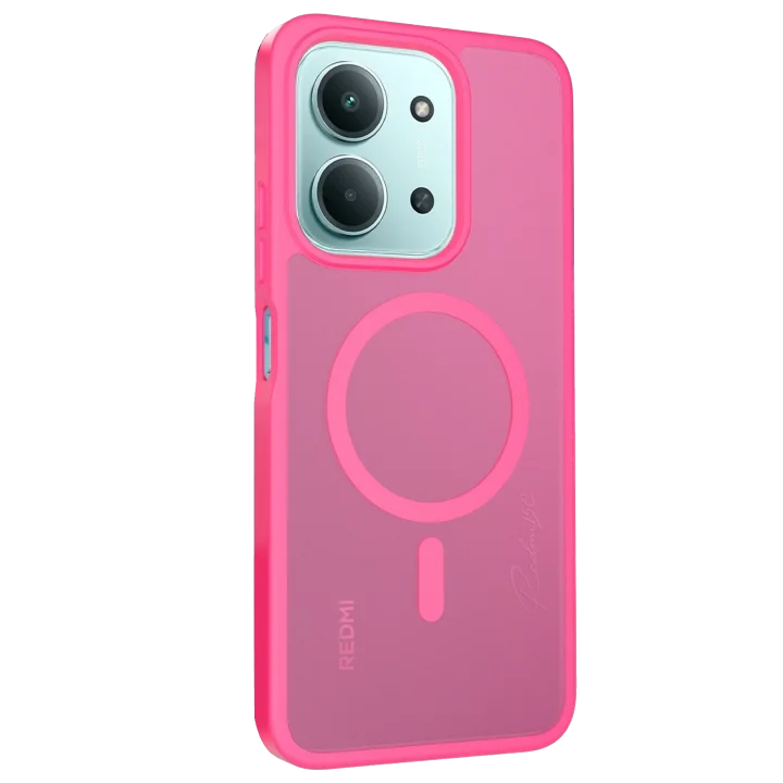 Mey İthalat®   Redmi 15C 4G Jota Magsafe Kapak - Rose