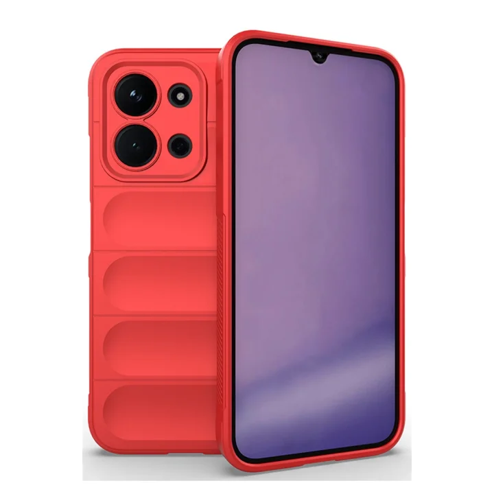 Mey İthalat®  Xiaomi Redmi 15C 4G Optimum Silikon - Kırmızı