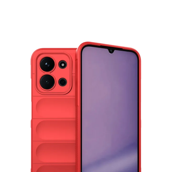 Mey İthalat®  Xiaomi Redmi 15C 4G Optimum Silikon - Kırmızı