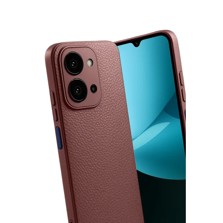 Mey İthalat®  Xiaomi Redmi 15C 4G Thermax Silikon Kılıf - Bordo