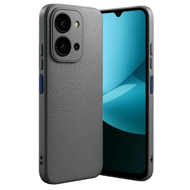 Mey İthalat®  Xiaomi Redmi 15C 4G Thermax Silikon Kılıf - Gri