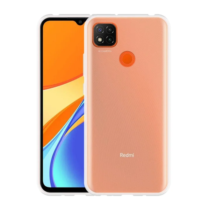 Mey İthalat®  Xiaomi Redmi 9C Kılıf Lüx Şeffaf Silikon