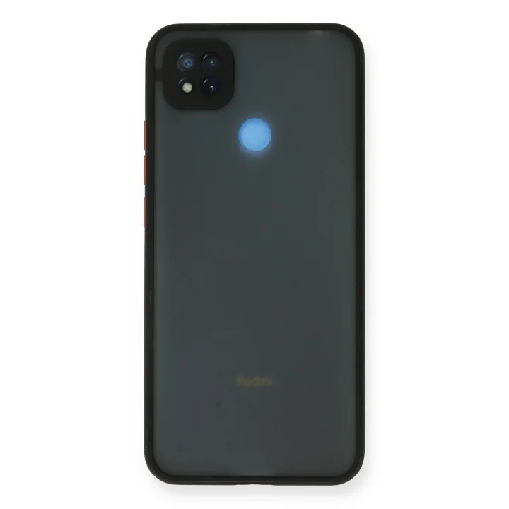 Mey İthalat®  Xiaomi Redmi 9C Kılıf Montreal Silikon Kapak - Siyah