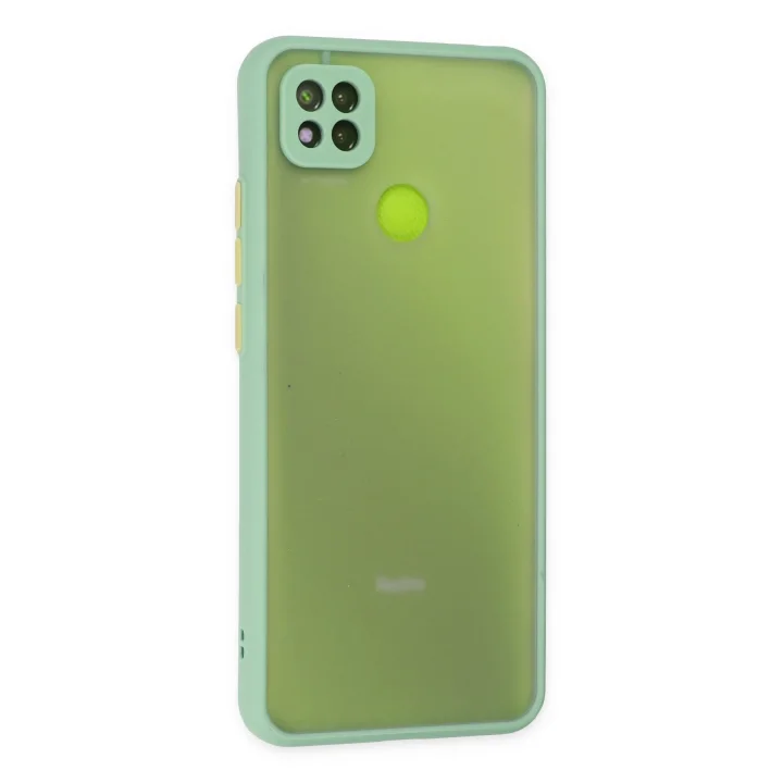 Mey İthalat®  Xiaomi Redmi 9C Kılıf Montreal Silikon Kapak - Turkuaz