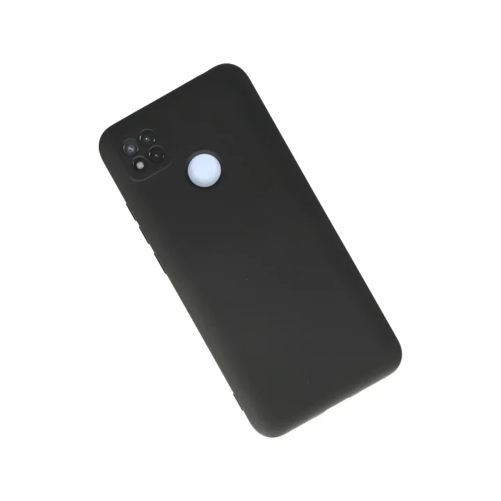 Mey İthalat®  Xiaomi Redmi 9C Kılıf Nano içi Kadife Silikon - Gri