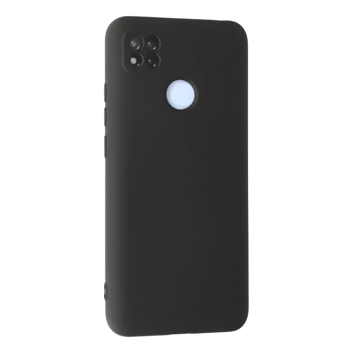 Mey İthalat®  Xiaomi Redmi 9C Kılıf Nano içi Kadife Silikon - Gri