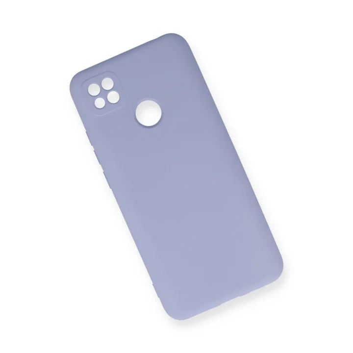 Mey İthalat®   Redmi 9C Kılıf Nano içi Kadife Silikon - Lila