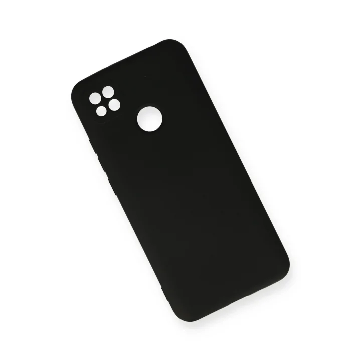 Mey İthalat®   Redmi 9C Kılıf Nano içi Kadife Silikon - Siyah