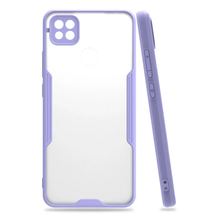 Mey İthalat®   Redmi 9C Kılıf Platin Silikon - Lila