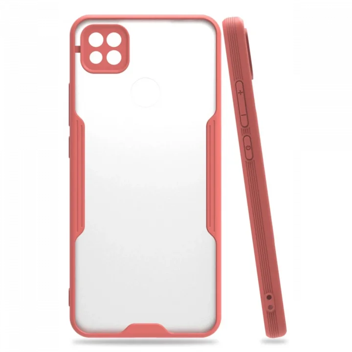 Mey İthalat®   Redmi 9C Kılıf Platin Silikon - Pembe