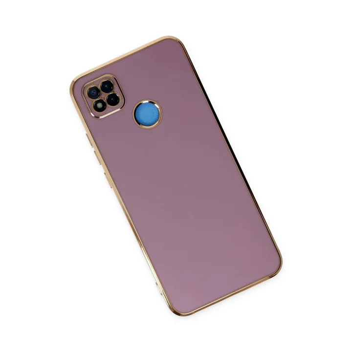Mey İthalat®  Xiaomi Redmi 9C Kılıf Volet Silikon - Mor