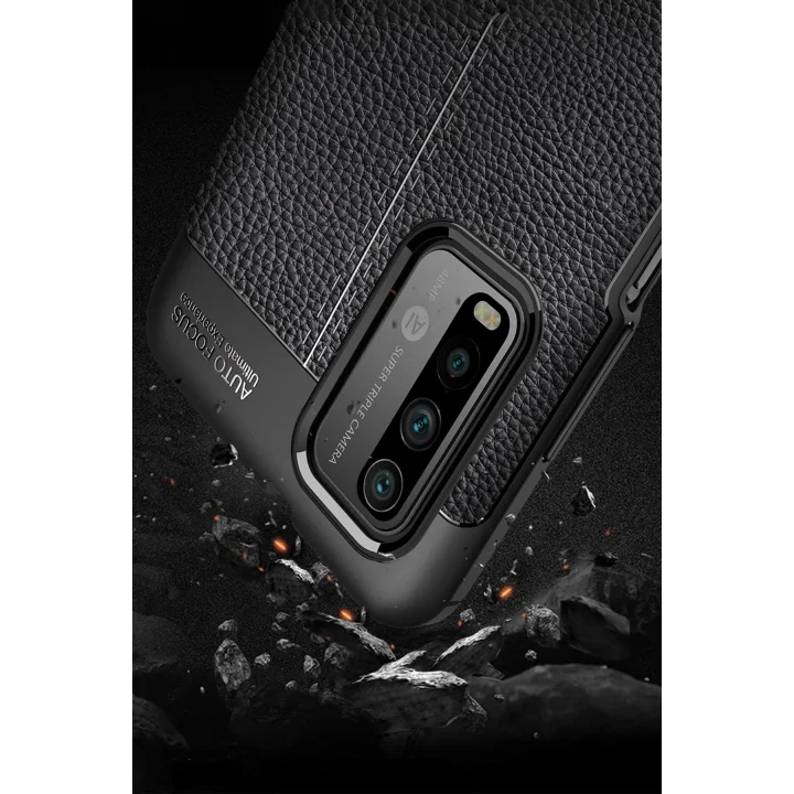 Mey İthalat®   Redmi 9T Kılıf Auto Focus Kapak - Kırmızı