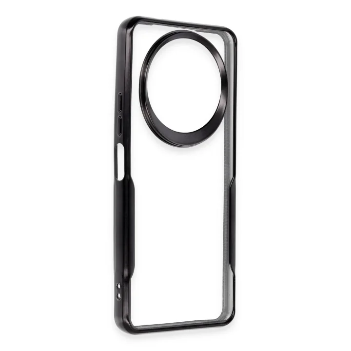 Mey İthalat®   Redmi A3 4G Kılıf Boyi Silikon Kapak - Siyah