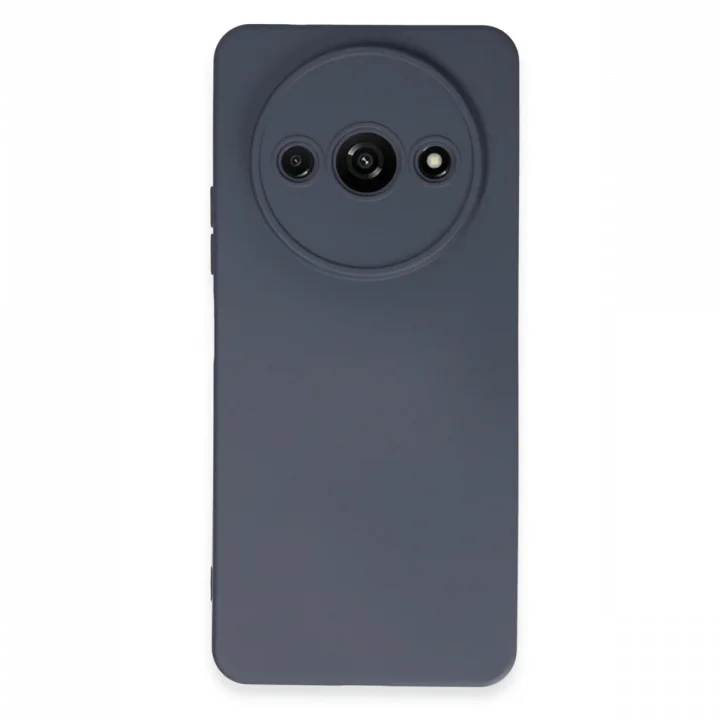 Mey İthalat®   Redmi A3 4G Kılıf Nano içi Kadife Silikon - Gri