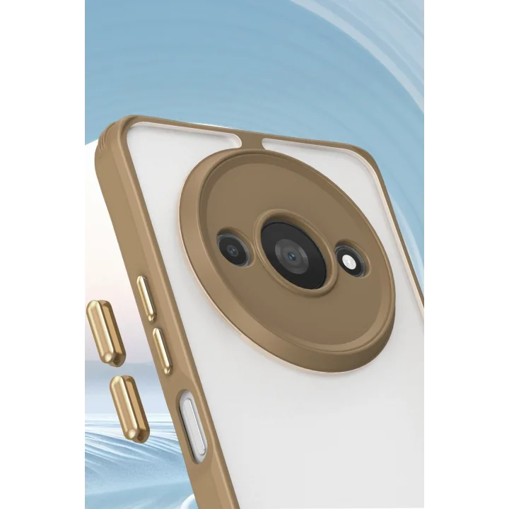 Mey İthalat®  Xiaomi Redmi A3 4G Kılıf Penta Silikon Kılıf - Şeffaf