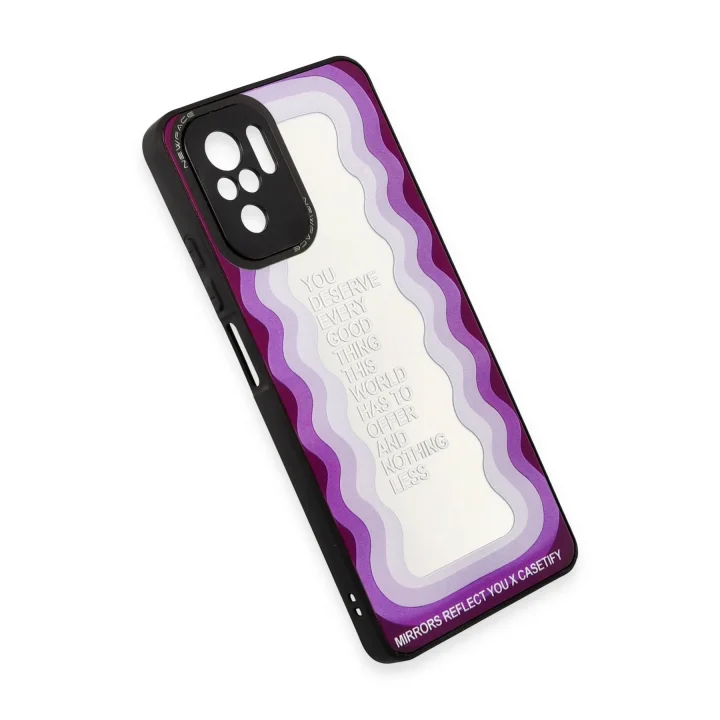 Mey İthalat®   Redmi Note 10 Kılıf Mirror Desenli Kapak - Mirror - 5