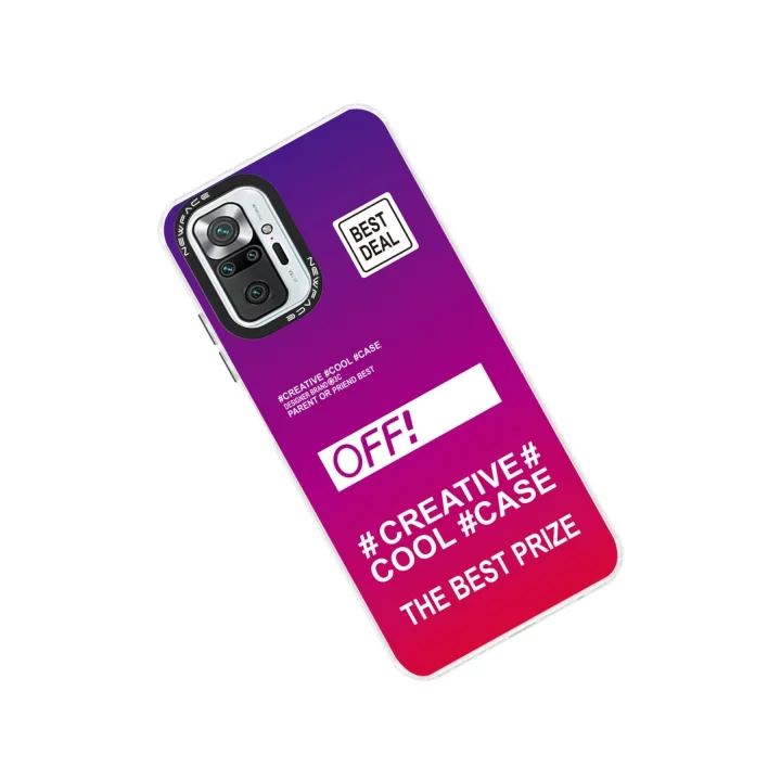 Mey İthalat®  Xiaomi Redmi Note 10 Pro Kılıf Estoril Desenli Kapak - Estoril - 9