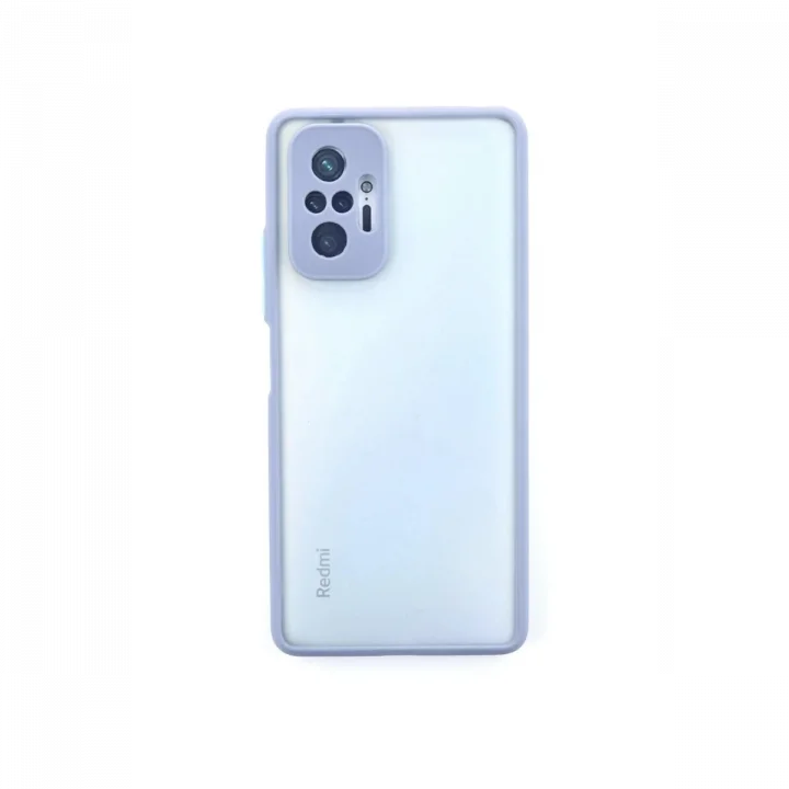 Mey İthalat®   Redmi Note 10 Pro Kılıf Montreal Silikon Kapak - Gri