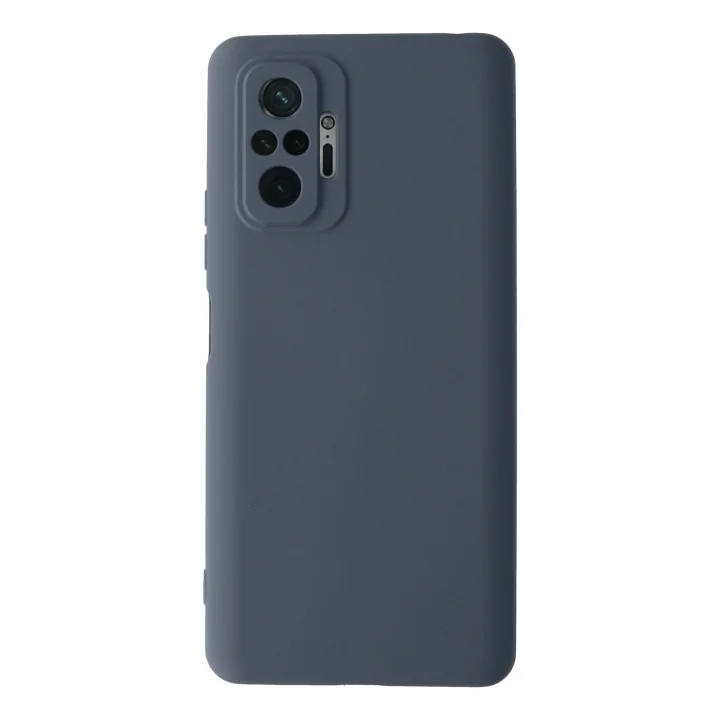 Mey İthalat®  Xiaomi Redmi Note 10 Pro Kılıf Nano içi Kadife Silikon - Gri