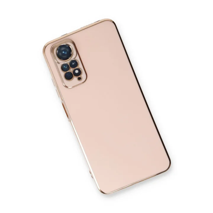 Mey İthalat®   Redmi Note 11 Kılıf Volet Silikon - Pembe