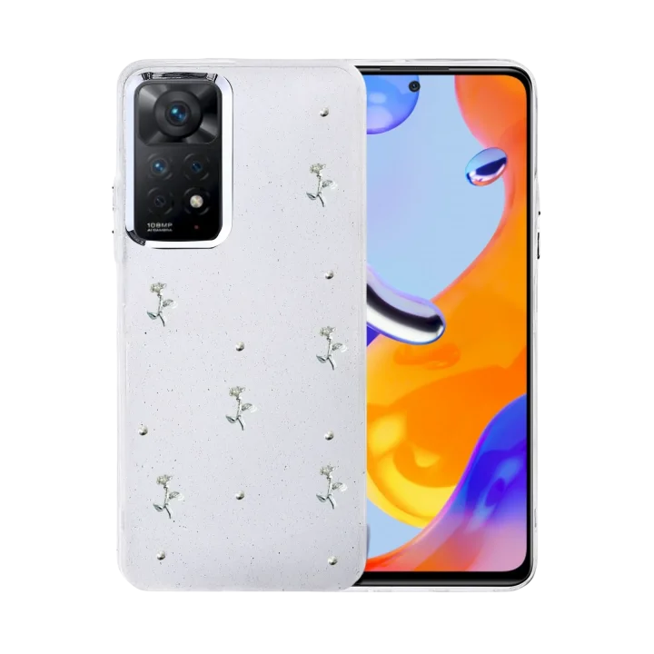 Mey İthalat®  Xiaomi Redmi Note 11 Pro Fiyonk Desenli Kapak - Desen 4