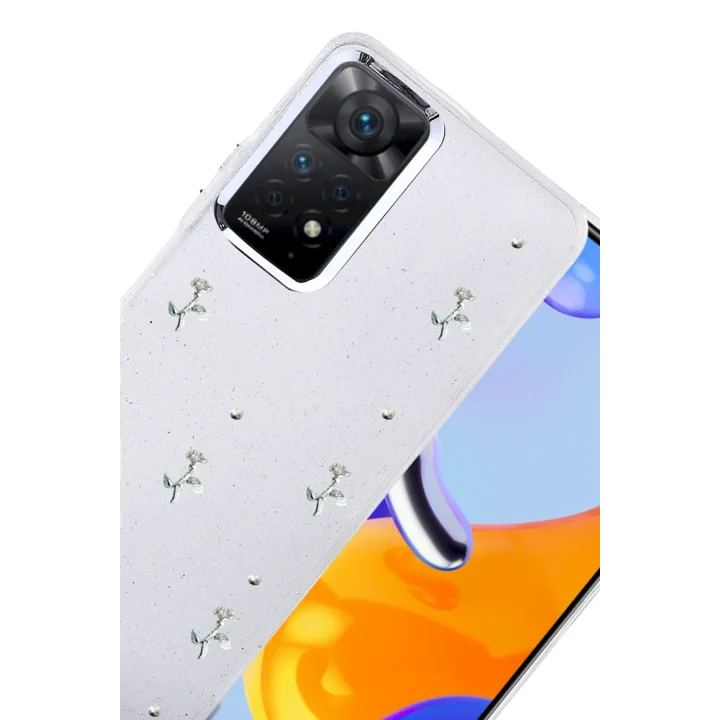 Mey İthalat®  Xiaomi Redmi Note 11 Pro Fiyonk Desenli Kapak - Desen 4